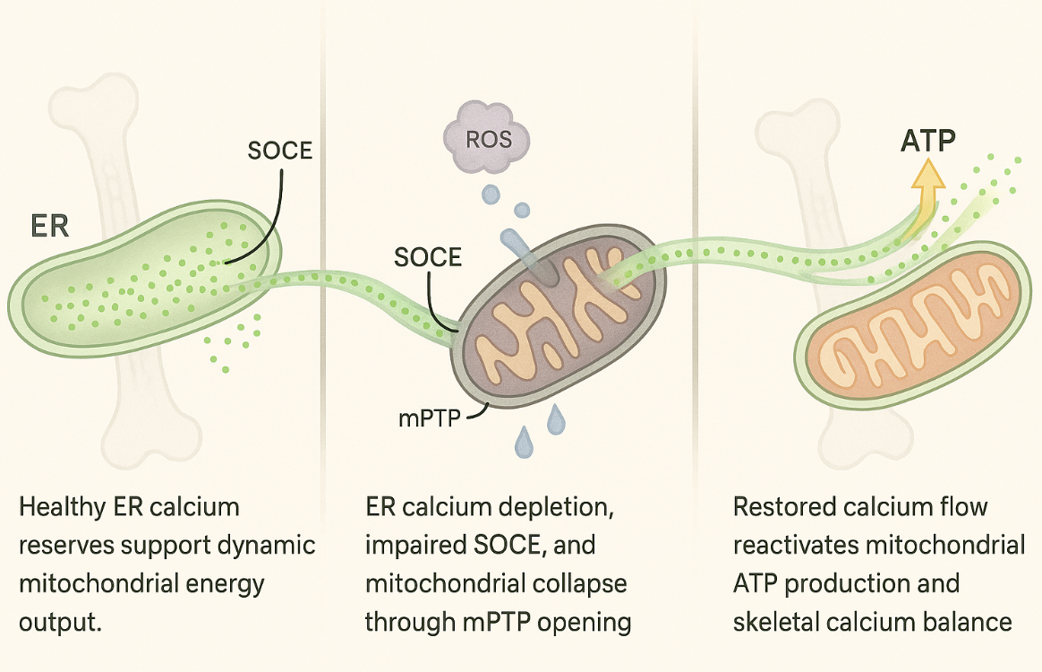 Figure 1. Calcium Signaling Breakdown and Recovery.