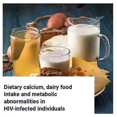 Dietary Calcium, Dairy Intake, and Metabolic Abnormalities in HIV