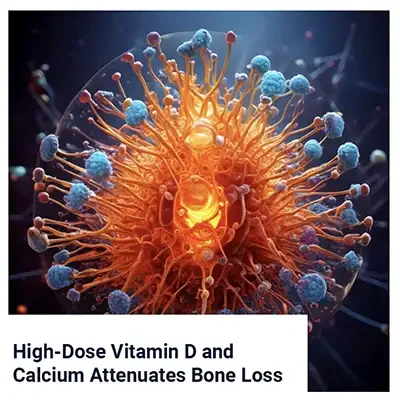 High-Dose Vitamin D and Calcium Attenuate Bone Loss with Antiretroviral Therapy