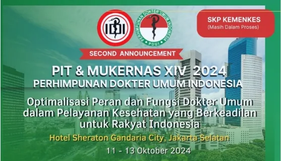 PIT and RAKERNAS XIV 2024 of the Indonesian General Practitioners Association, Jakarta, 11 to 13 October 2024